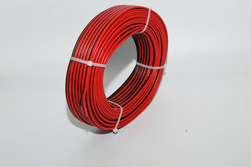 red black cable