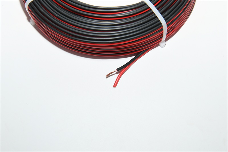 red and black cable