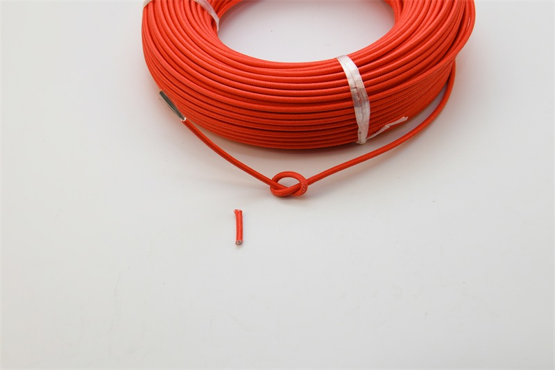 high temperature silicone rubber wire