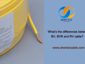 what's the differences between bv bvr and rv cable