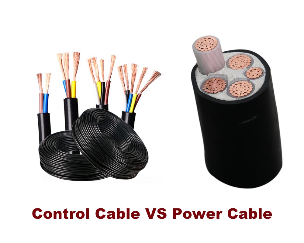 control cable vs power cable
