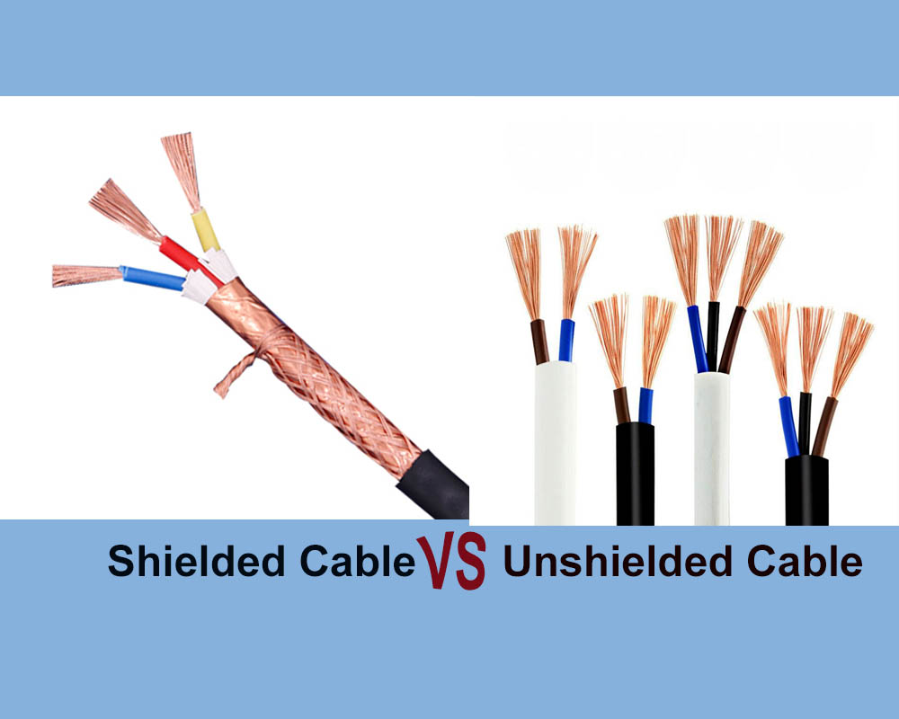 shielded cable vs unshielded cable